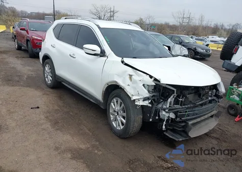 2019 Nissan Rogue Sv z USA, uszkodzony, nr VIN KNMAT2MT1KP503090